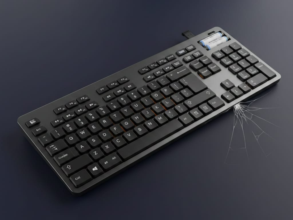 Logitech K270 wireless keyboard hero shot highlighting budget design and reliability risks.